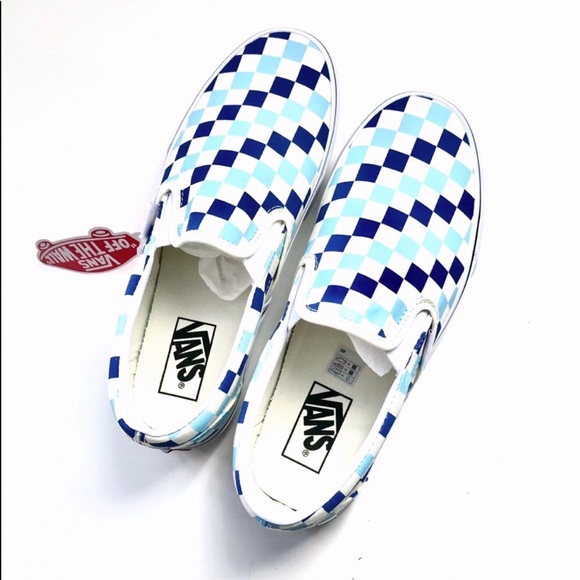 Restock NWT 5 Star Vans Checkerboard Tri Slip On - Picture 3 of 8